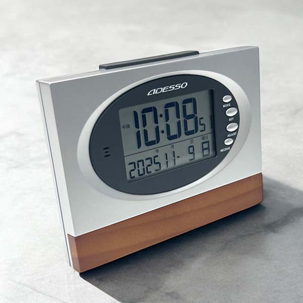 ウッド電波クロック