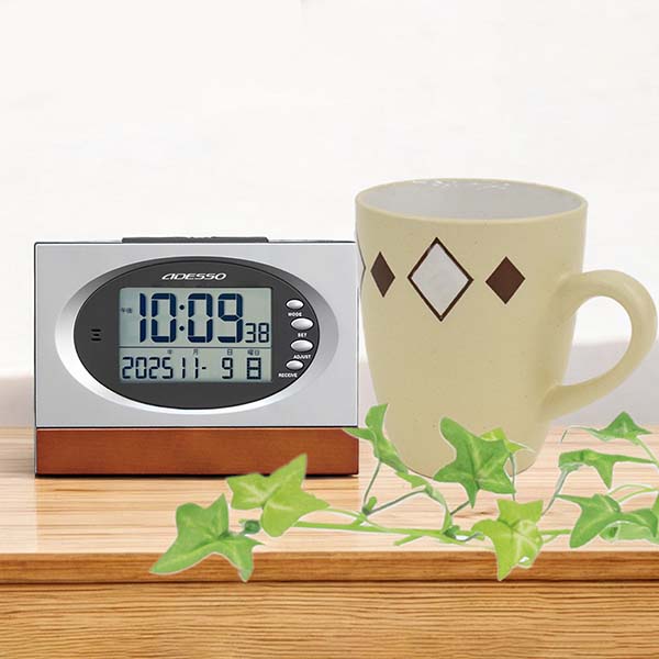 ウッド電波クロック