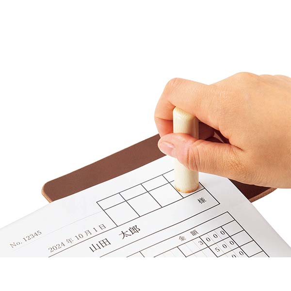 燕熟の技 本革印鑑マット