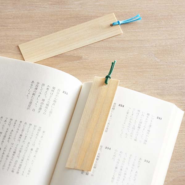 ヒノキしおり（ブックマーク）