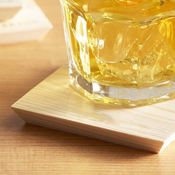 木製コースター（ヒノキ）