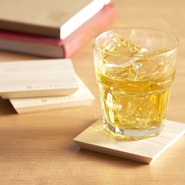 木製コースター（ヒノキ）