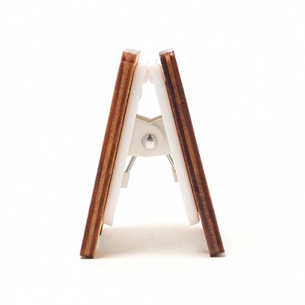 木製クリップ型メモスタンド（杉）