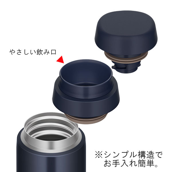 サーモス 真空断熱ケータイマグ ステンレスボトル 350ml JOR-350-DNVY