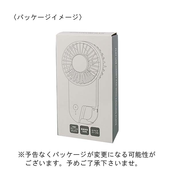 冷却プレート付 USBハンディファン