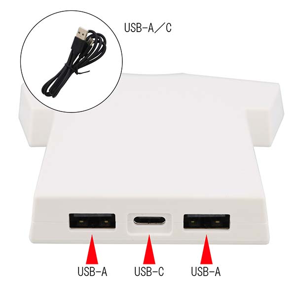 Tシャツ・制服型 モバイルバッテリー 5000mAh