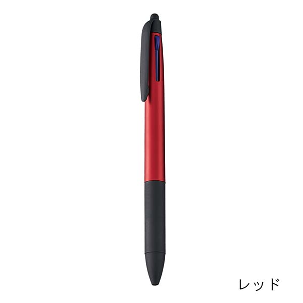 タッチペン付 3色ボールペン