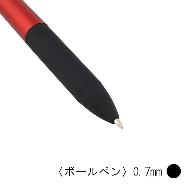 タッチペン付 3色ボールペン