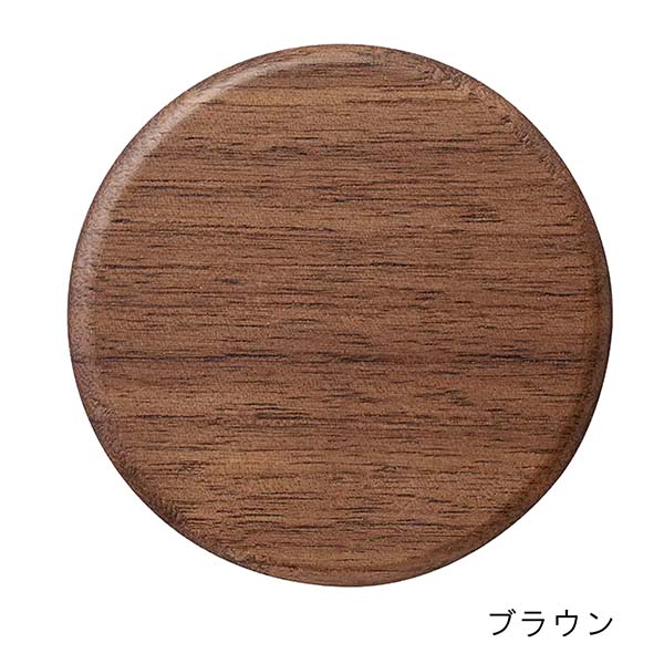 天然木使用 ウッドマグネット（丸型）