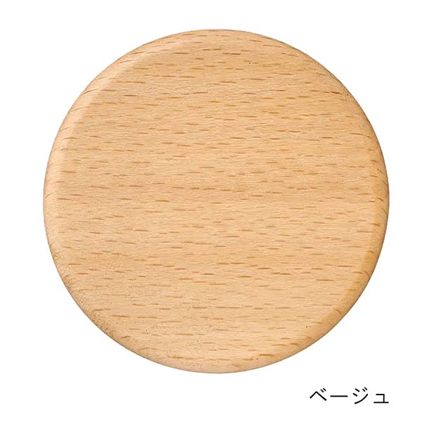 天然木使用 ウッドマグネット（丸型）