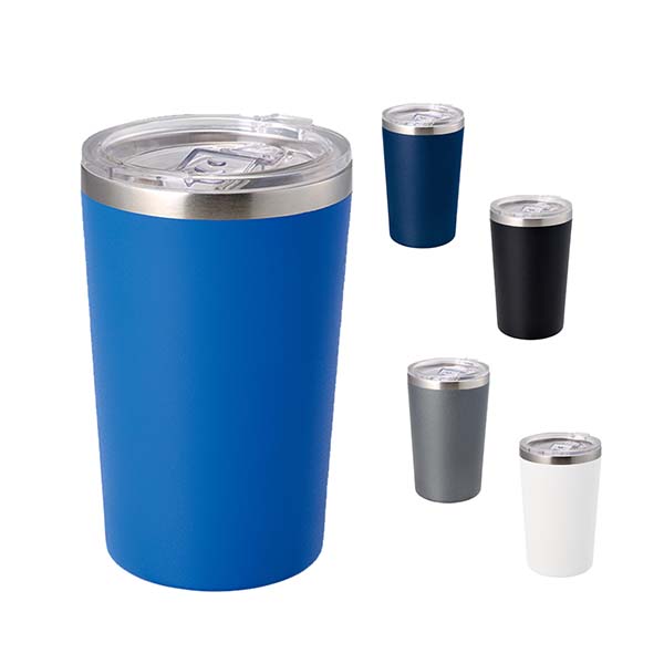 クリアフタ付 真空断熱ステンレスタンブラー Zalatto 350ml