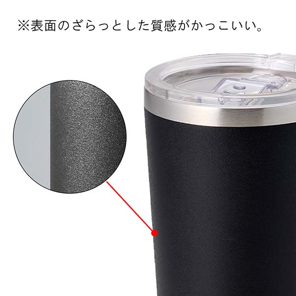 クリアフタ付 真空断熱ステンレスタンブラー Zalatto 350ml