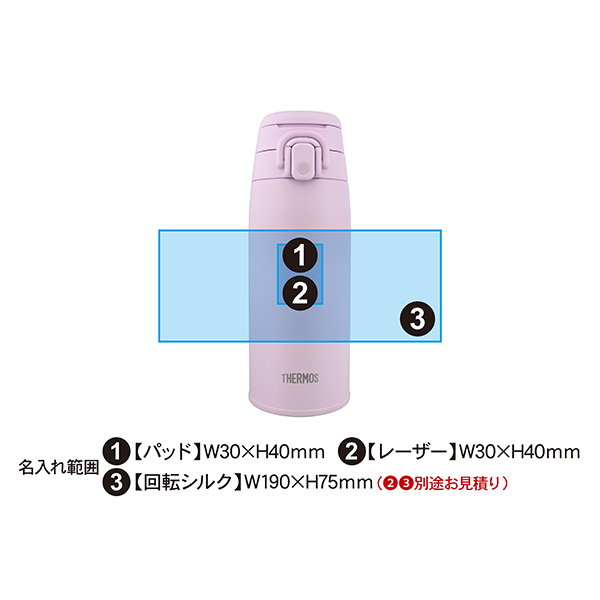 サーモス 真空断熱ケータイマグ ワンタッチステンレスボトル 500ml JOS-551
