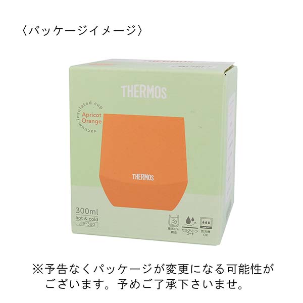 サーモス 真空断熱カップ（セラミックコーティング） 300ml JTE-300
