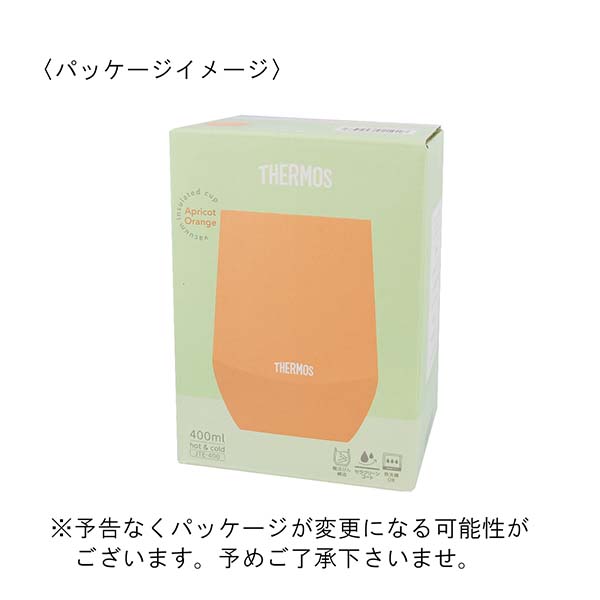 サーモス 真空断熱カップ（セラミックコーティング） 400ml JTE-400