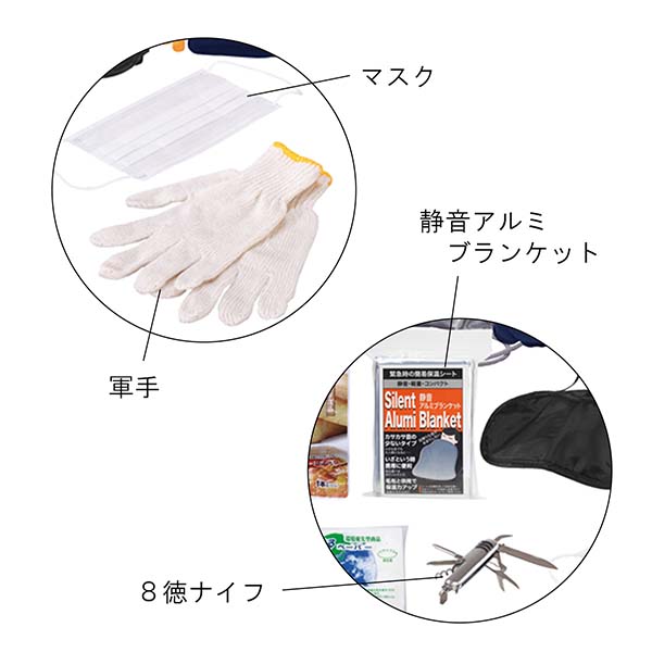 1DAY災害対策 防災セット 25点入り