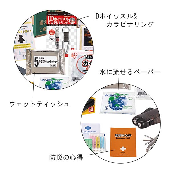 A4収納箱入り 非常用防災セット 24点入り