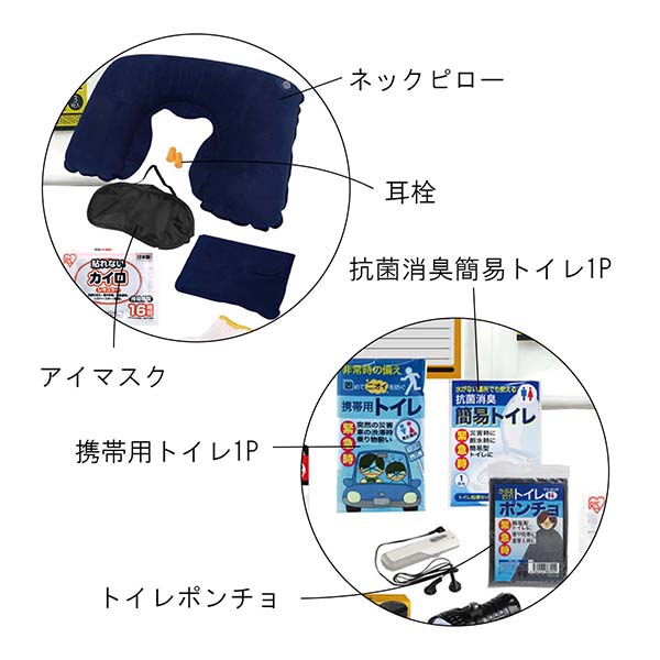 ショルダーバッグ入り 非常用防災セット 24点入り