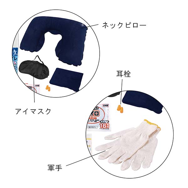 ショルダーバッグ入り 非常用防災セット 22点入り