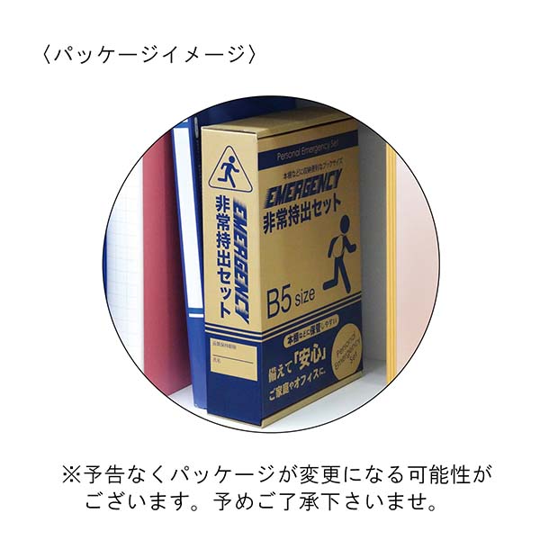 巾着袋入り コンパクト防災セット 9点入り