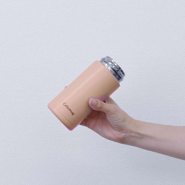 パール金属 カフェマグ ステンレスマグボトル（セラミック塗装） 350ml