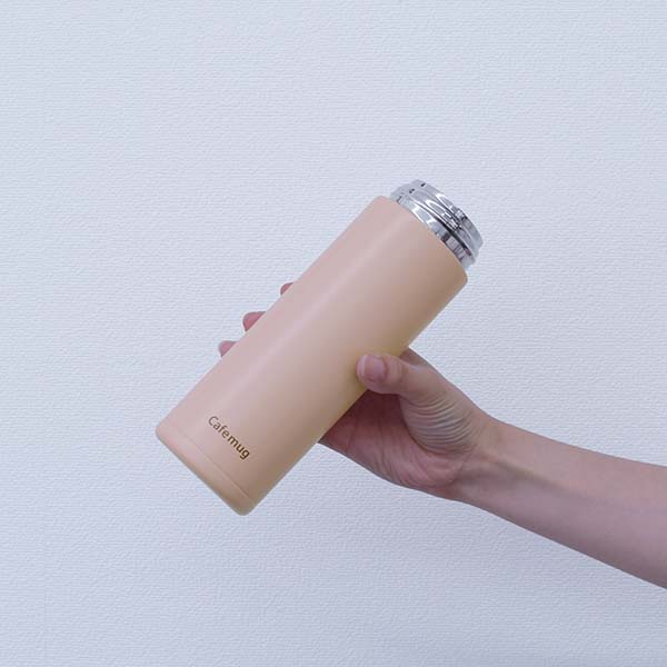パール金属 カフェマグ ステンレスマグボトル（セラミック塗装） 500ml