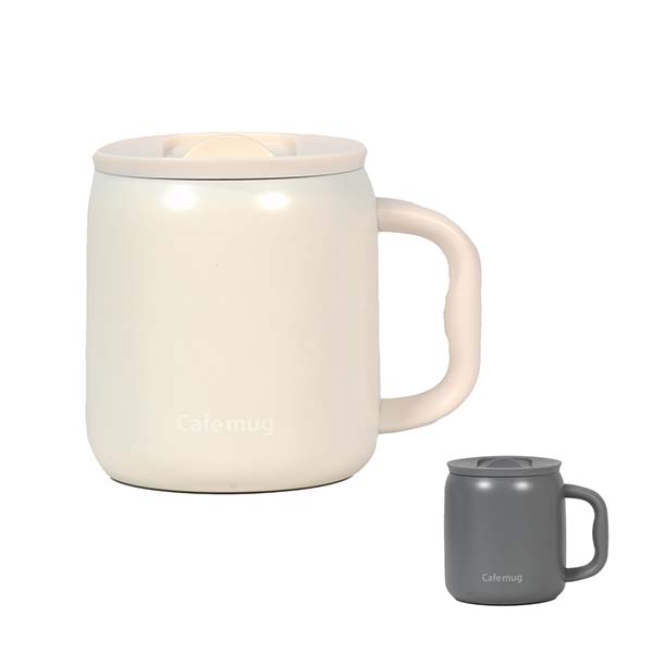 パール金属 カフェマグ ステンレスマグカップセラミック塗装 330ml