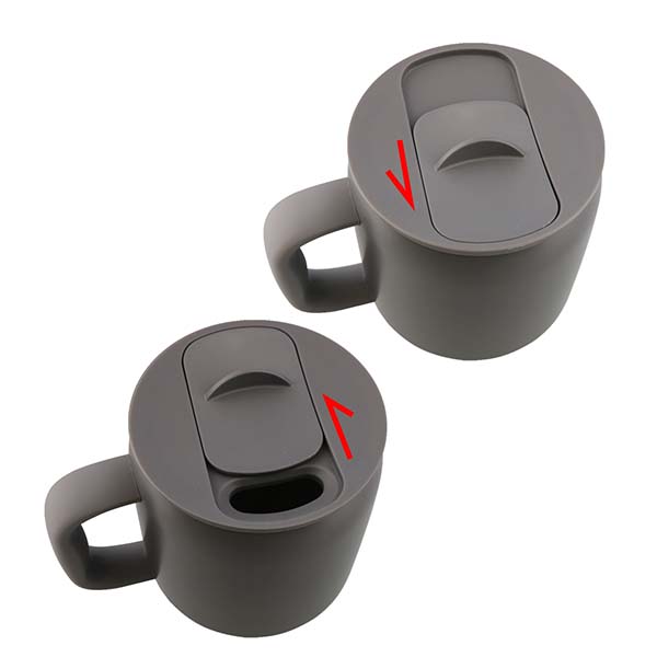 パール金属 カフェマグ ステンレスマグカップセラミック塗装 430ml
