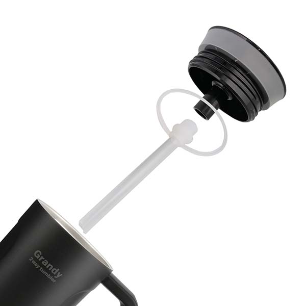パール金属 グランディ 2WAYステンレスタンブラー 600ml
