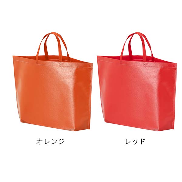 不織布ラミバッグ Lサイズ 底マチ