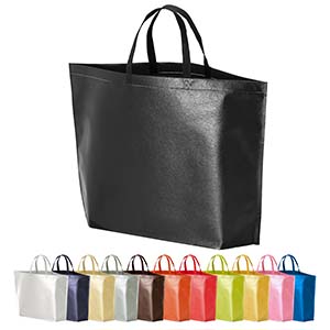 不織布ラミバッグ Lサイズ 底マチ