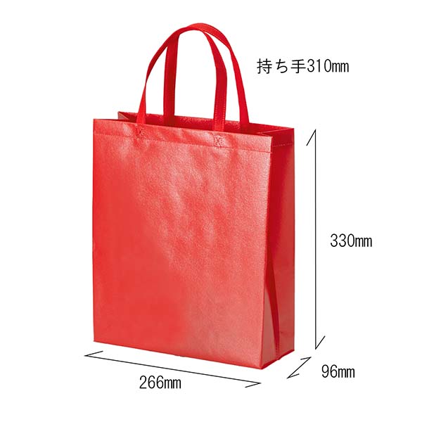 不織布ラミバッグ 縦型A4サイズ 角底