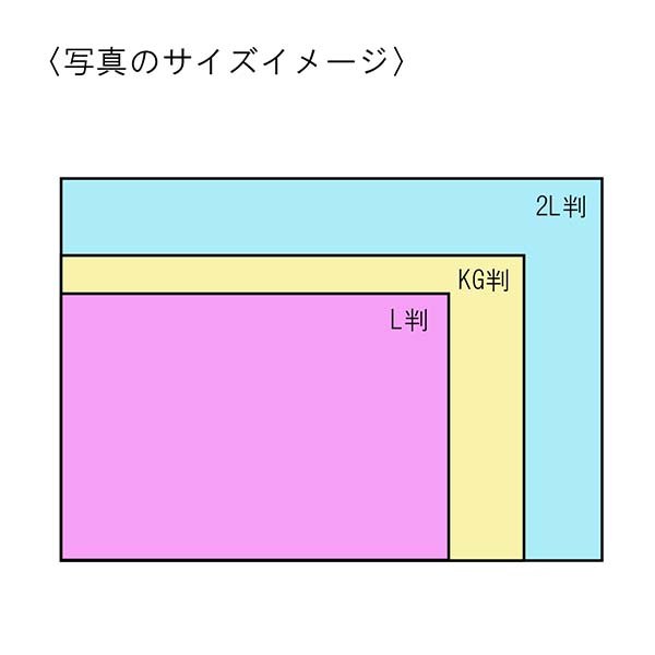 ナカバヤシ アクリルスタンド型 フォトフレーム L判サイズ（横置き）
