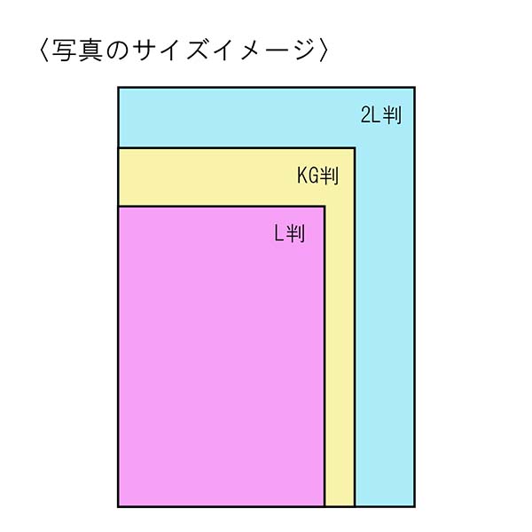 ナカバヤシ アクリルスタンド型 フォトフレーム 2L判サイズ（縦置き）