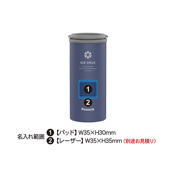 ピーコック 布製氷のう アイスパック ABC-50