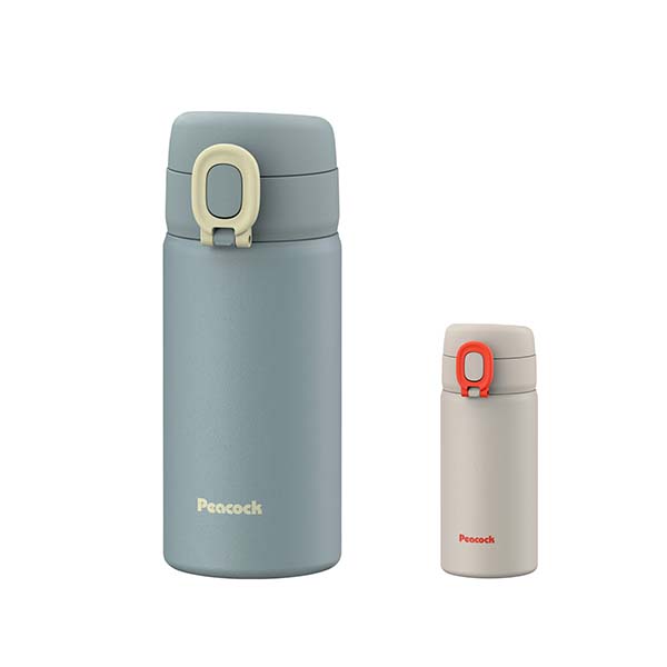 ピーコック ワンタッチ式 ステンレスボトル 350ml AET-35