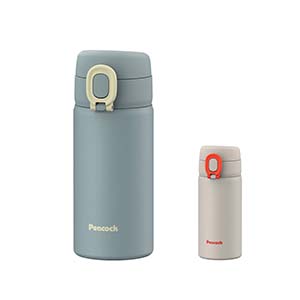 ピーコック ワンタッチ式 ステンレスボトル 350ml AET-35