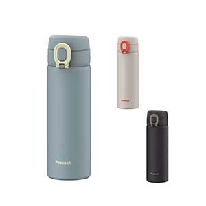 ピーコック ワンタッチ式 ステンレスボトル 500ml AET-50