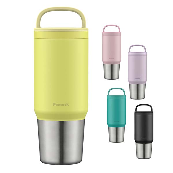 ピーコック タンブラー型 ハンドル付きステンレスボトル 800ml AEF-80