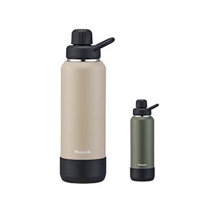 ピーコック 保冷専用 炭酸飲料対応ステンレスボトル 1000ml AJL-R100