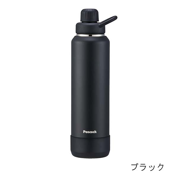ピーコック 保冷専用 炭酸飲料対応ステンレスボトル 1200ml AJL-R120