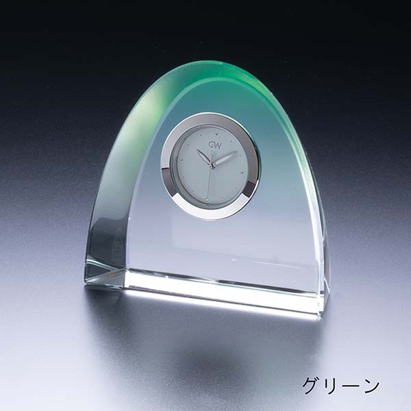 NARUMI グラスワークス アーチクロックM（カラー）