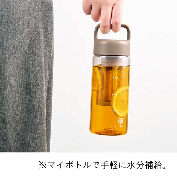 ストレーナー（茶こし）付き ウォーターボトル 500ml