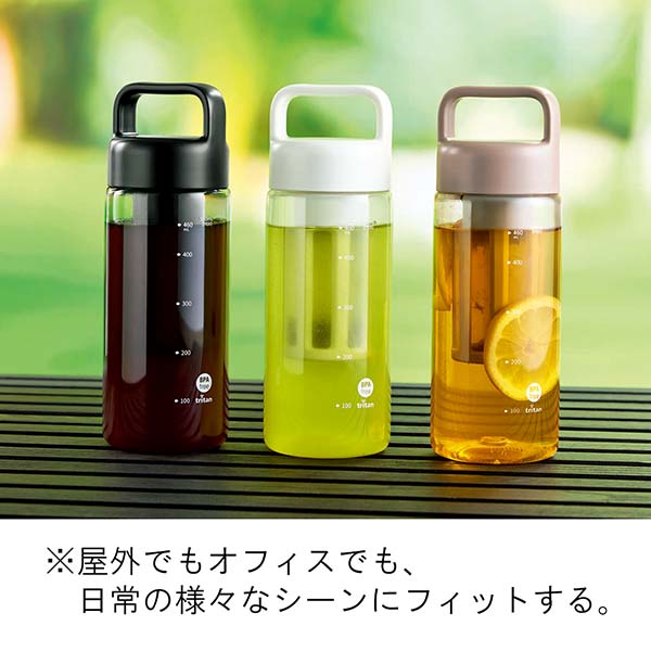 ストレーナー（茶こし）付き ウォーターボトル 500ml
