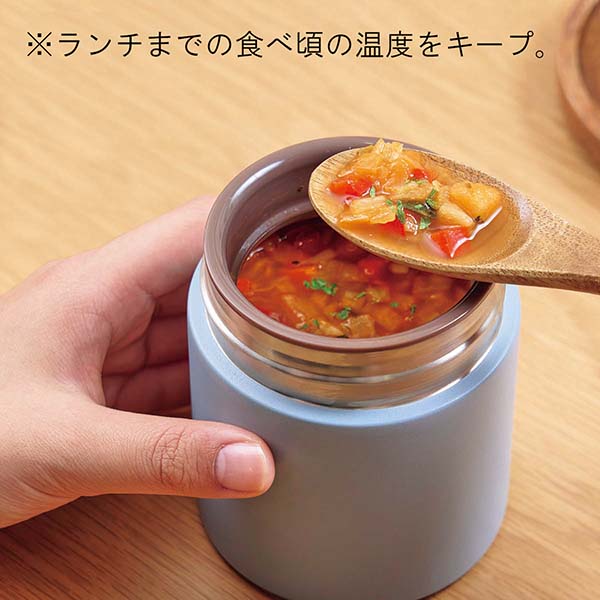 保温保冷対応 モグモグ広口スープマグ 300ml