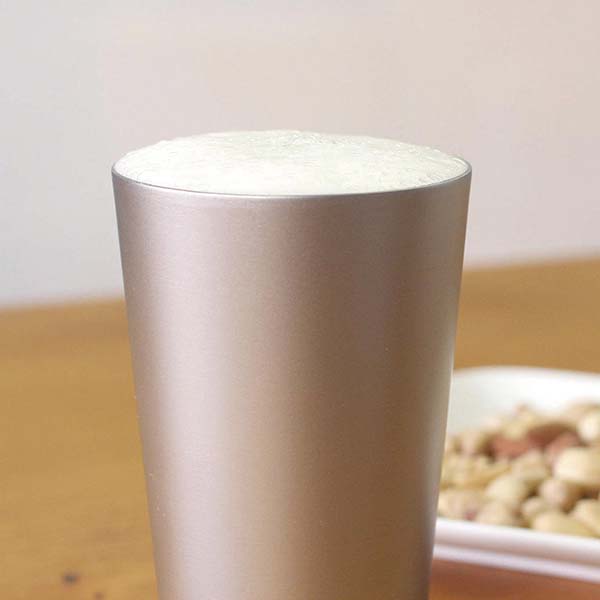 【Made in 燕】チタン製 二重構造タンブラー 霞 240ml 木箱入り