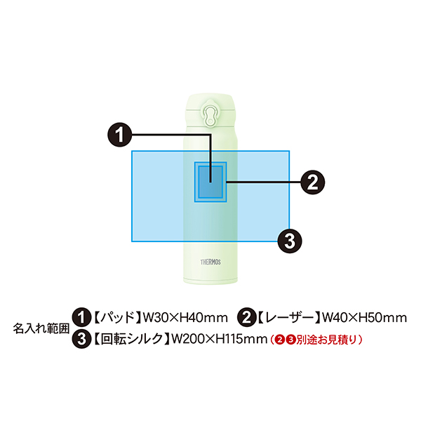 サーモス 真空断熱ケータイマグ ワンタッチステンレスボトル 600ml JNL-S601