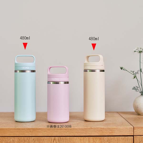 サーモス 真空断熱ケータイマグ キャリーハンドル付ステンレスボトル 480ml JOX-480