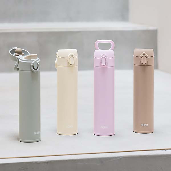 サーモス 真空断熱ケータイマグ キャリーループ付 ワンタッチステンレスボトル 400ml JPJ-400