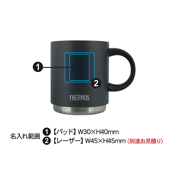 サーモス 真空断熱マグカップ 350ml JDS-352